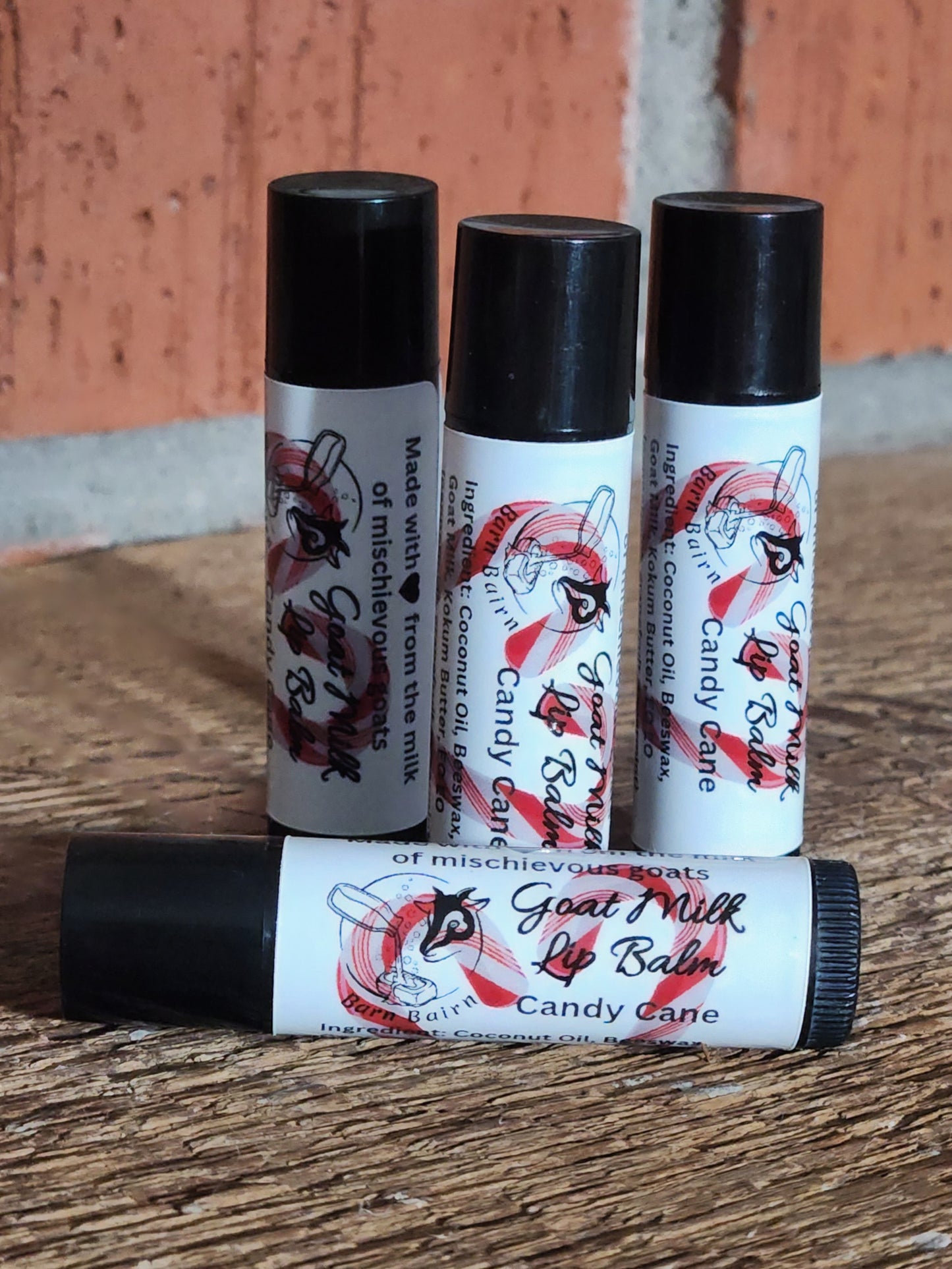 Goat Milk Lip Balm Candy Cane
