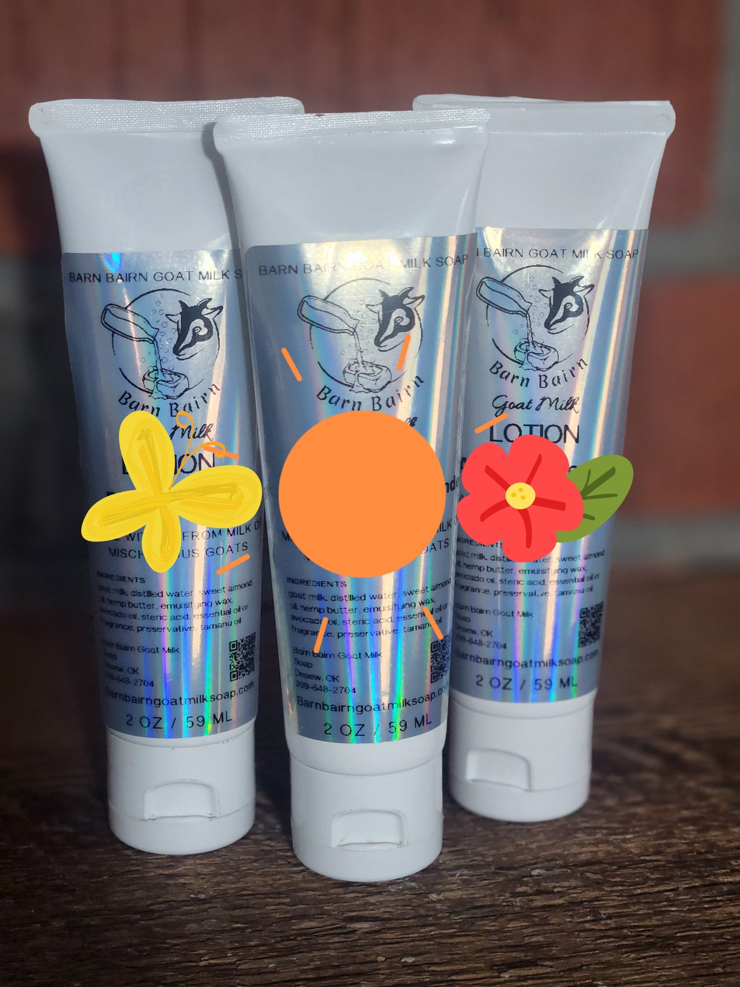 Summer Lotion Set- Goat Milk Lotion