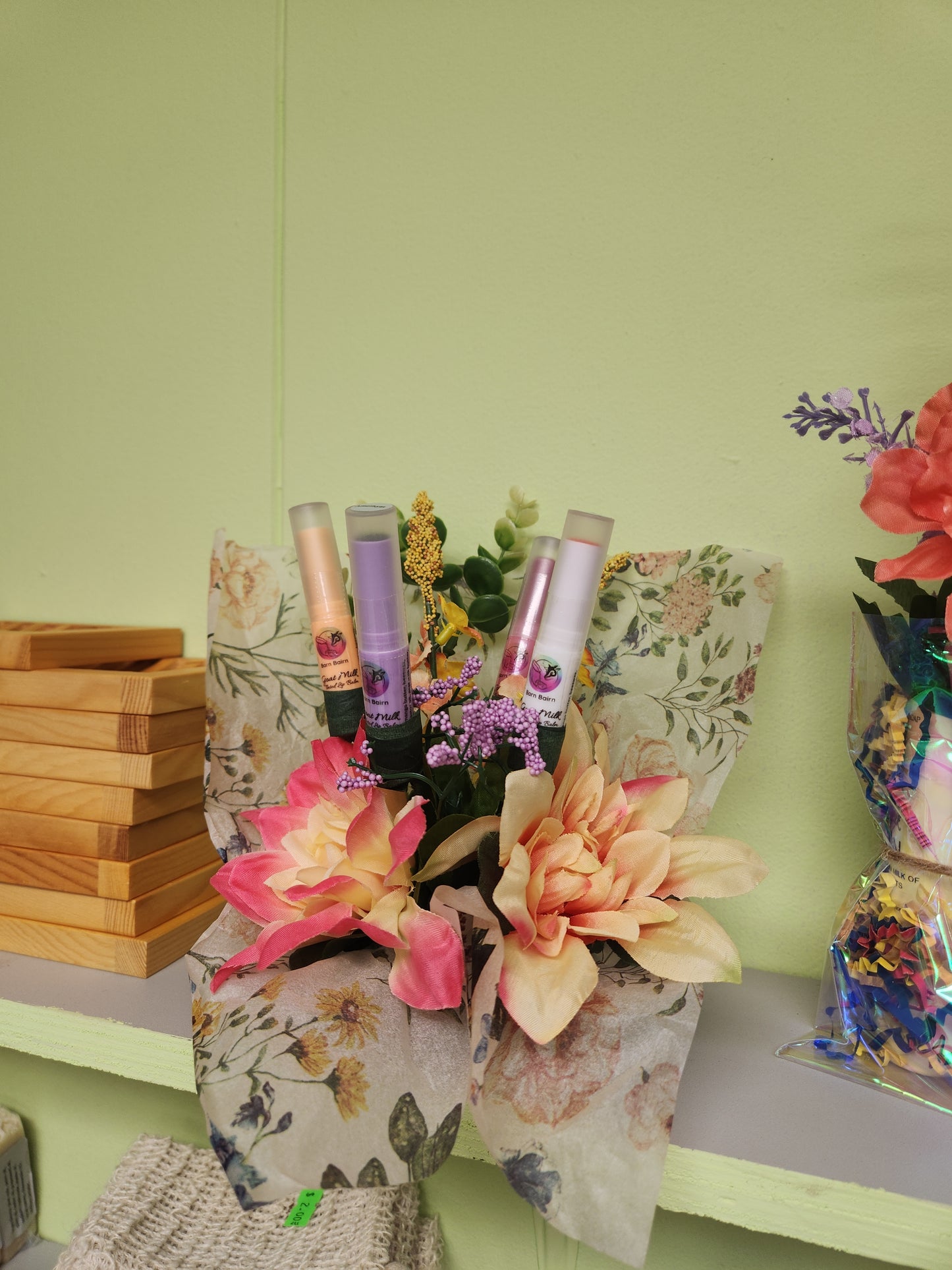 Mother's day lip balm bouquet